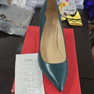 Elegant Teal Heels by DSW